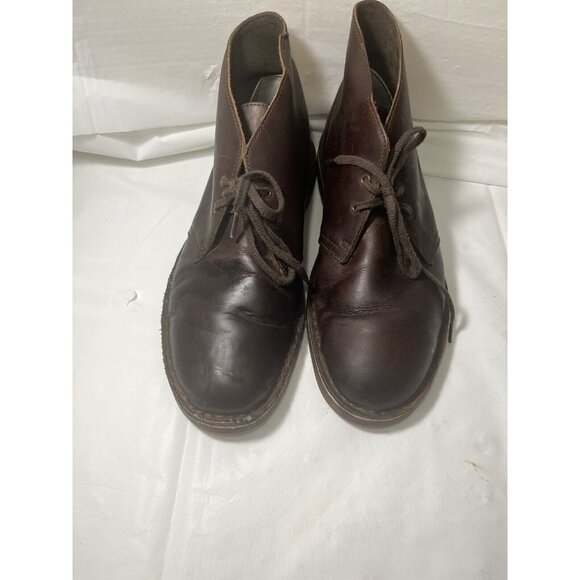 Clarks Men's  Bushacre 2 Boot Chukka Desert brown leather  11.5 - Picture 1 of 13
